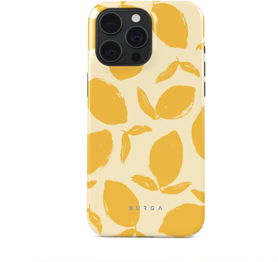 Burga Telefoonhoesje iPhone 15 Pro MagSafe Lemon Tart