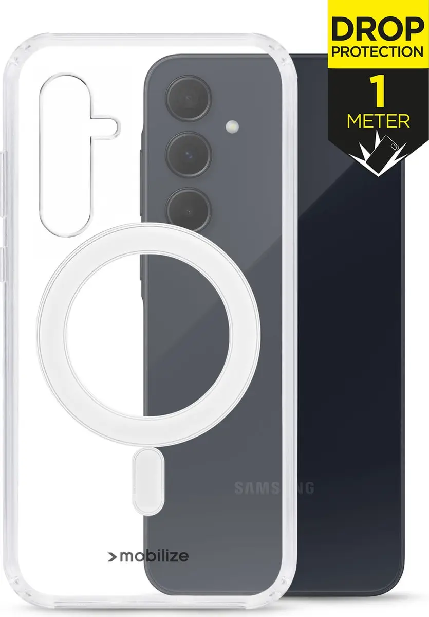 Mobilize Naked Protection MOB-NPCMSC-GALA355G Hoesje - Samsung Galaxy A35 5G - Transparant