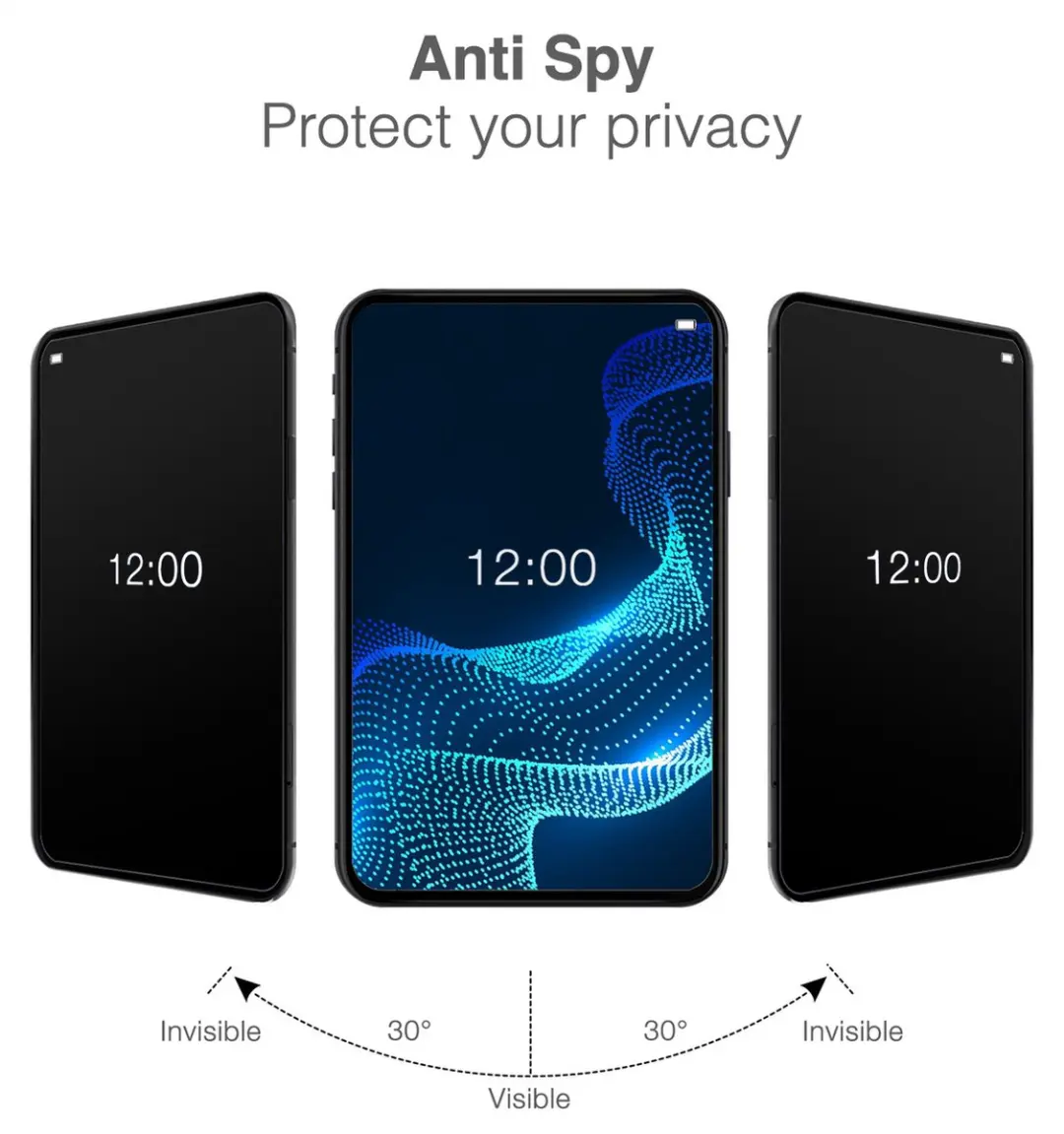 Mobilize Screenprotector Privacy Samsung Galaxy A15 - Zwart