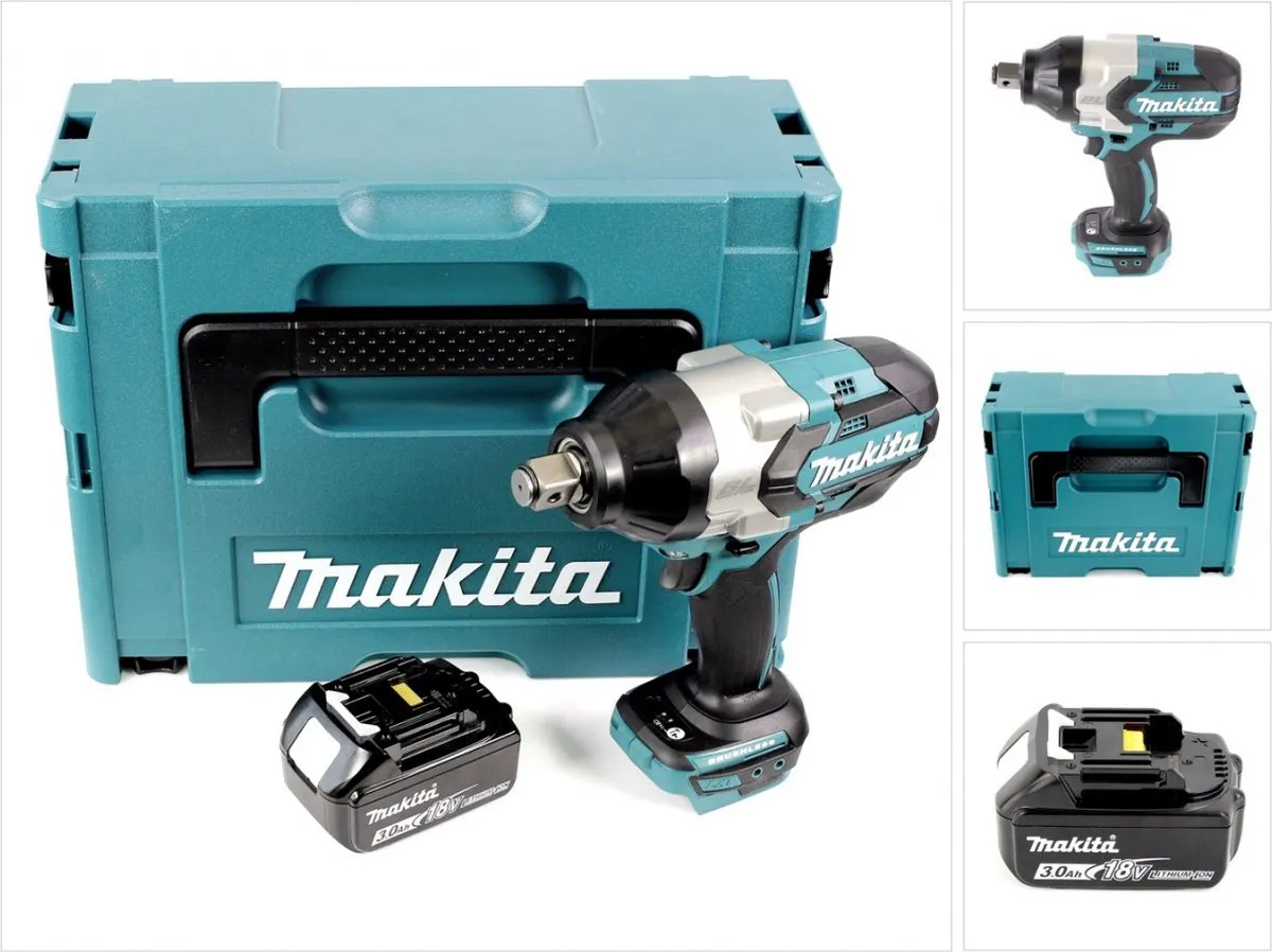 Makita DTW 1001 F1J Slagmoersleutel 18V 1050Nm