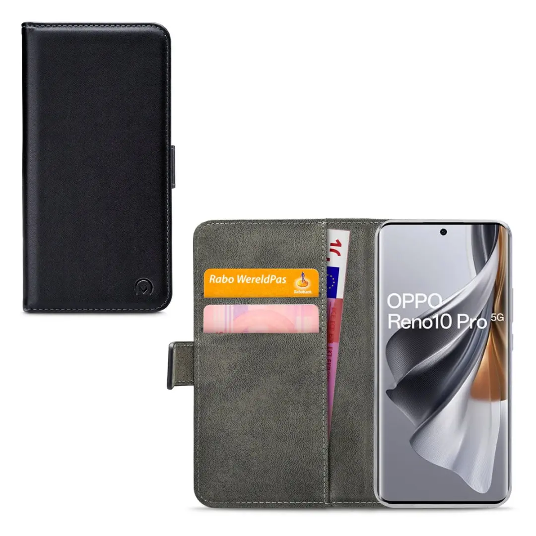 Mobilize Classic Gelly Wallet Bookcase OPPO Reno 10 Pro - Pasjeshouder - Zwart