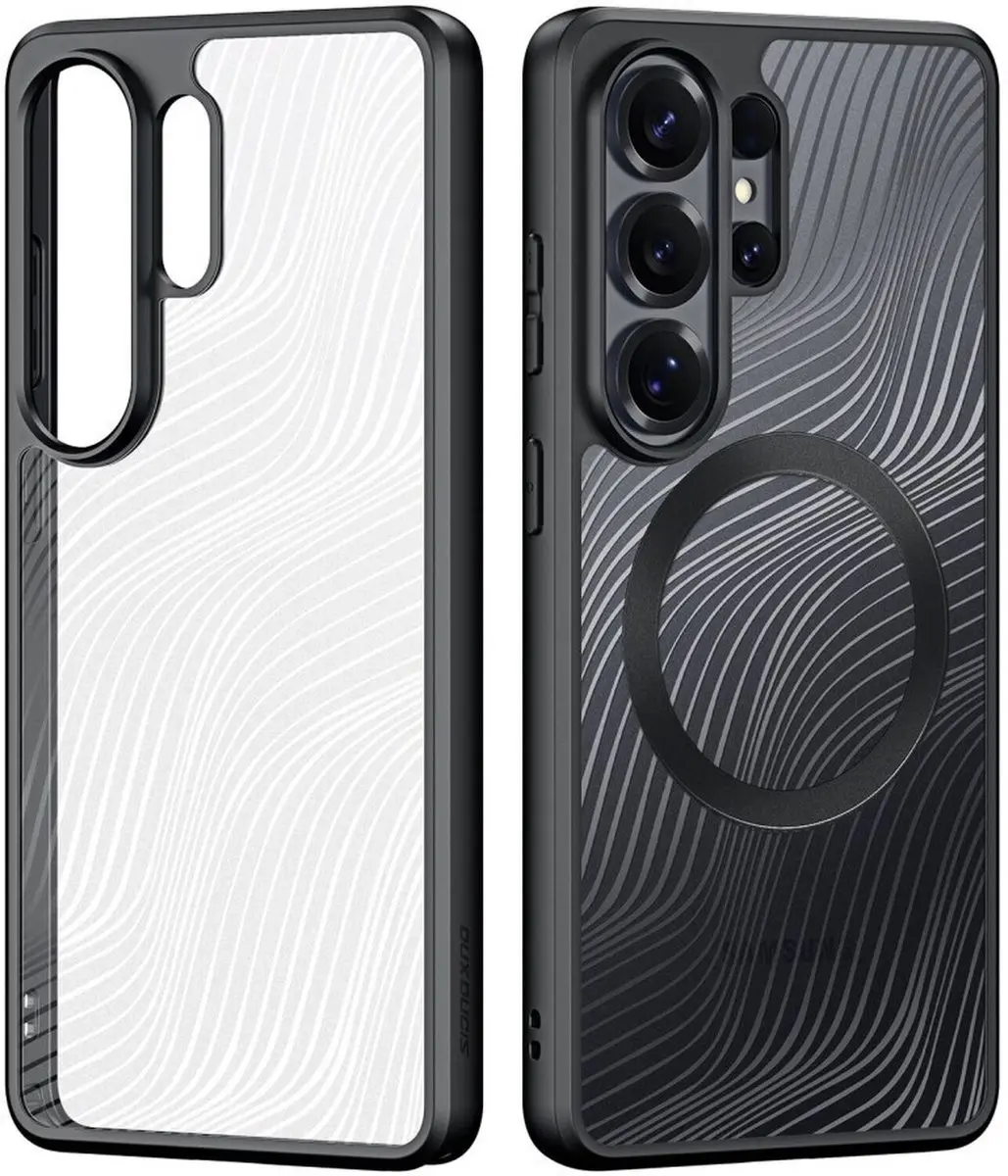 Dux Ducis Aimo Hoesje Samsung Galaxy S26 Ultra - Matte Zwart - afbeelding 6 van 6