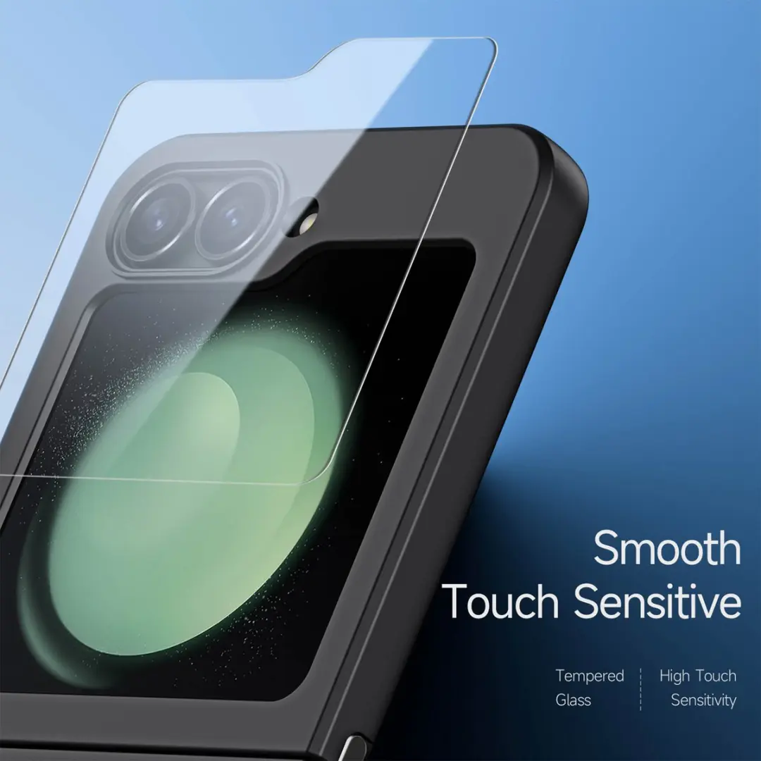 Dux Ducis Aimo Back Cover Zwart - Samsung Galaxy Z Flip 6