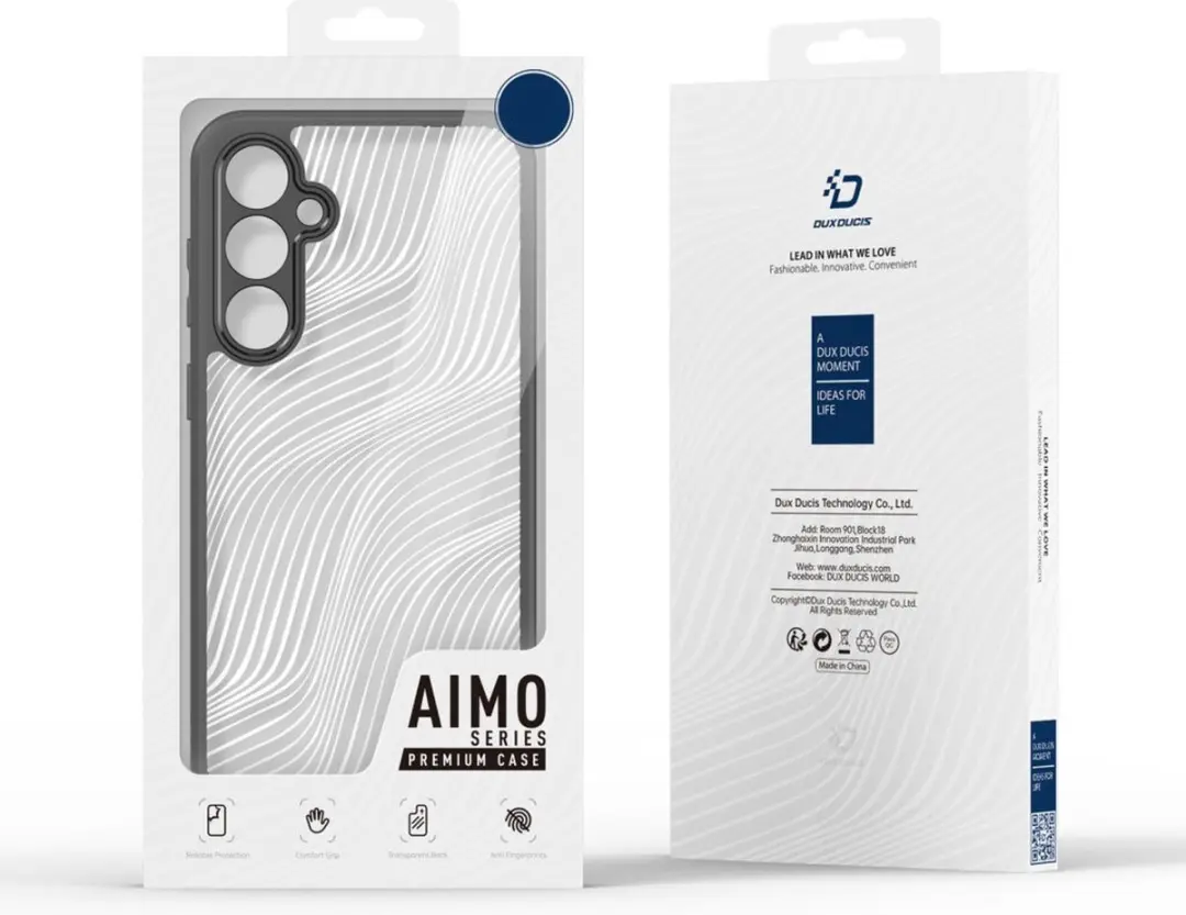 Dux Ducis Aimo Series Telefoonhoesje Samsung Galaxy A25 - Zwart