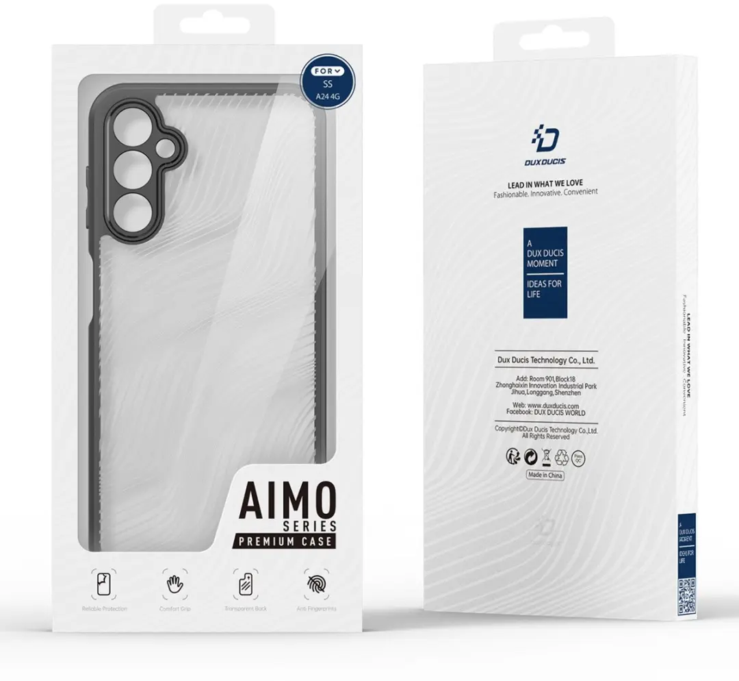 Dux Ducis Aimo Series Telefoonhoesje Samsung Galaxy A25 - Zwart