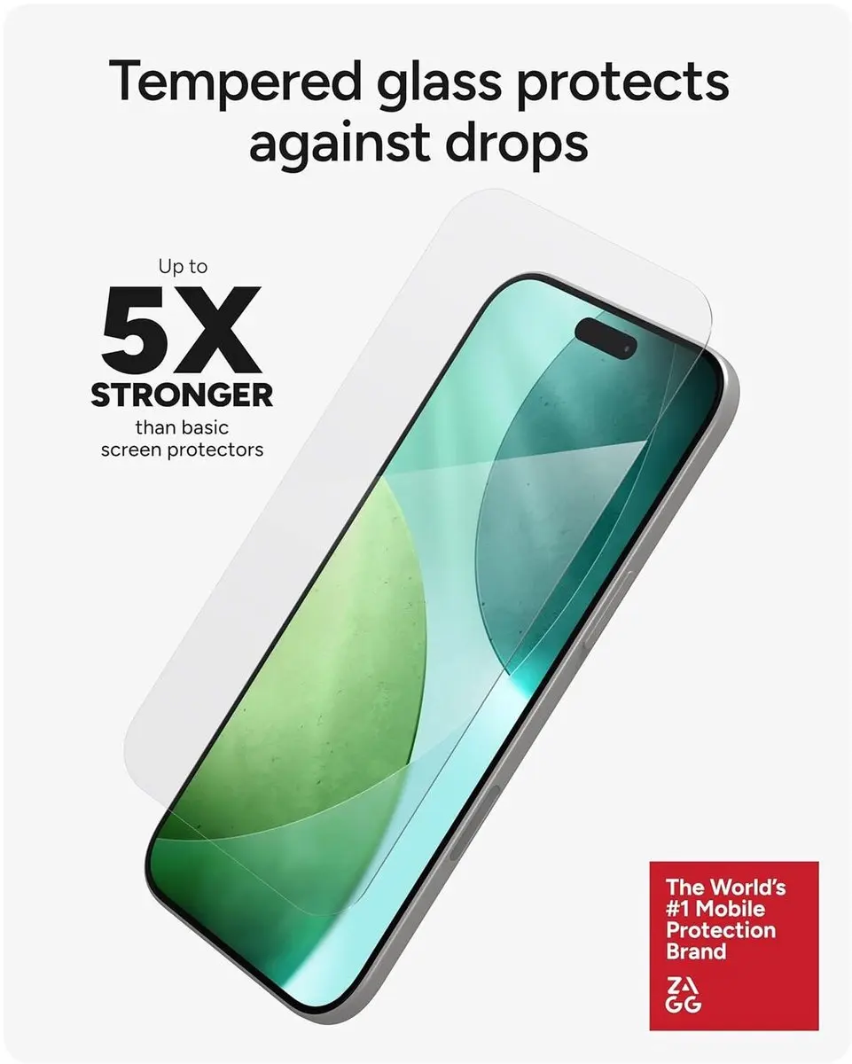 ZAGG InvisibleShield Glass Elite iPhone Air Tempered Glass