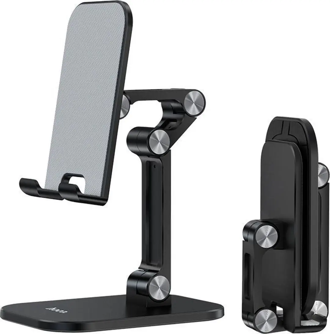 Hoco PH34 Opvouwbare Smartphone Standaard - 13 Inch - Zwart