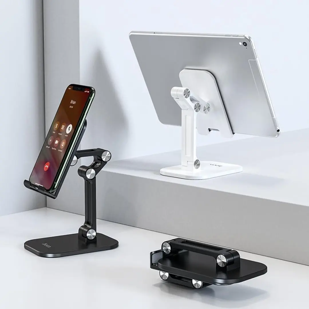 Hoco PH34 Opvouwbare Smartphone Standaard - 13 Inch - Zwart