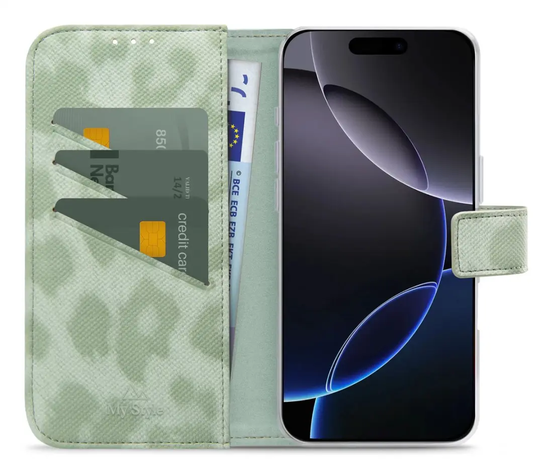 My Style MSFWLT1623 Telefoonhoesje iPhone 16 Pro - Groen