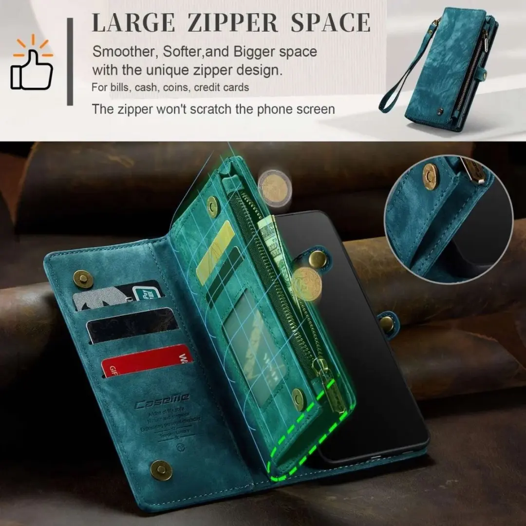 Caseme 008 Book Case Samsung Galaxy A52/A52s - Blauw