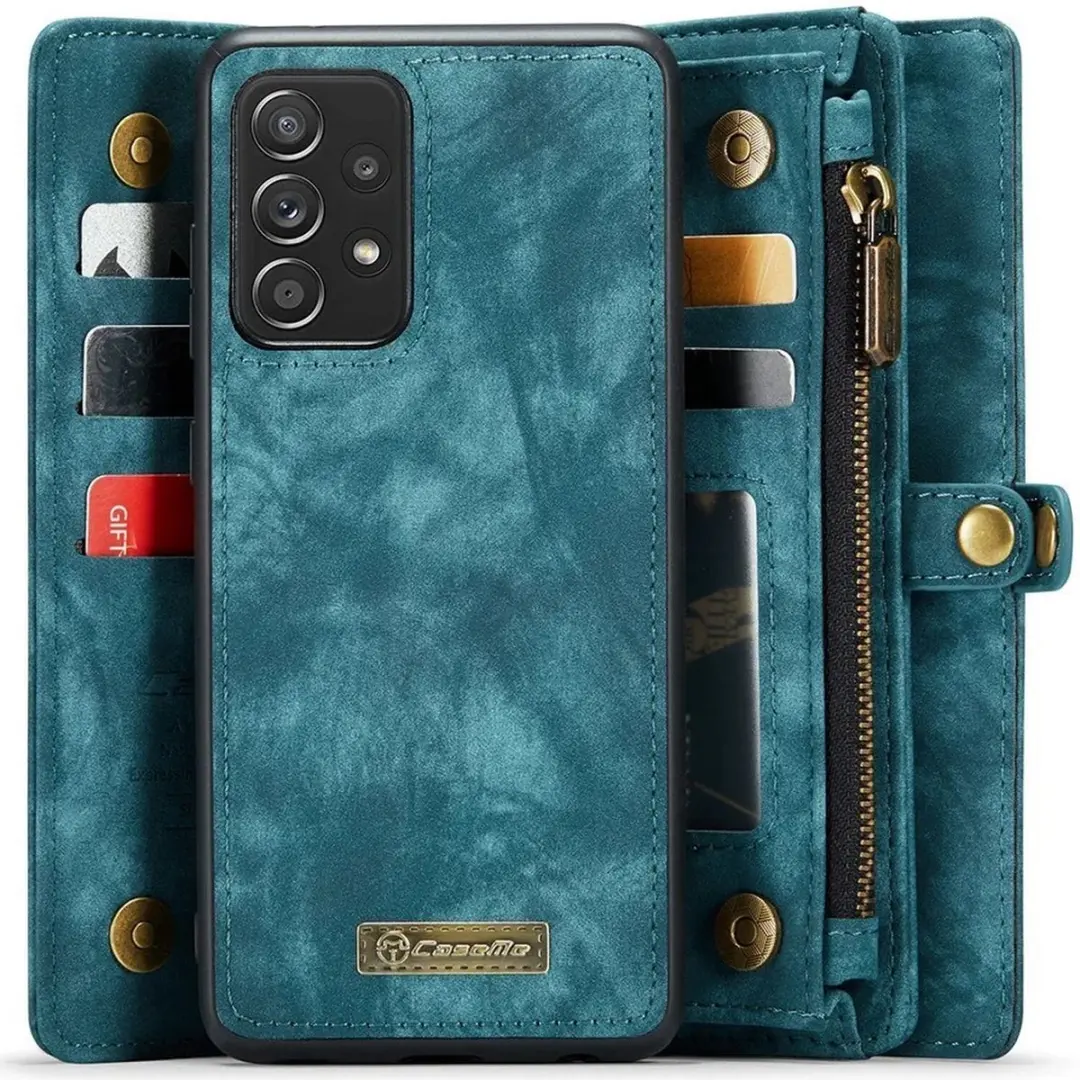 Caseme 008 Book Case Samsung Galaxy A52/A52s - Blauw