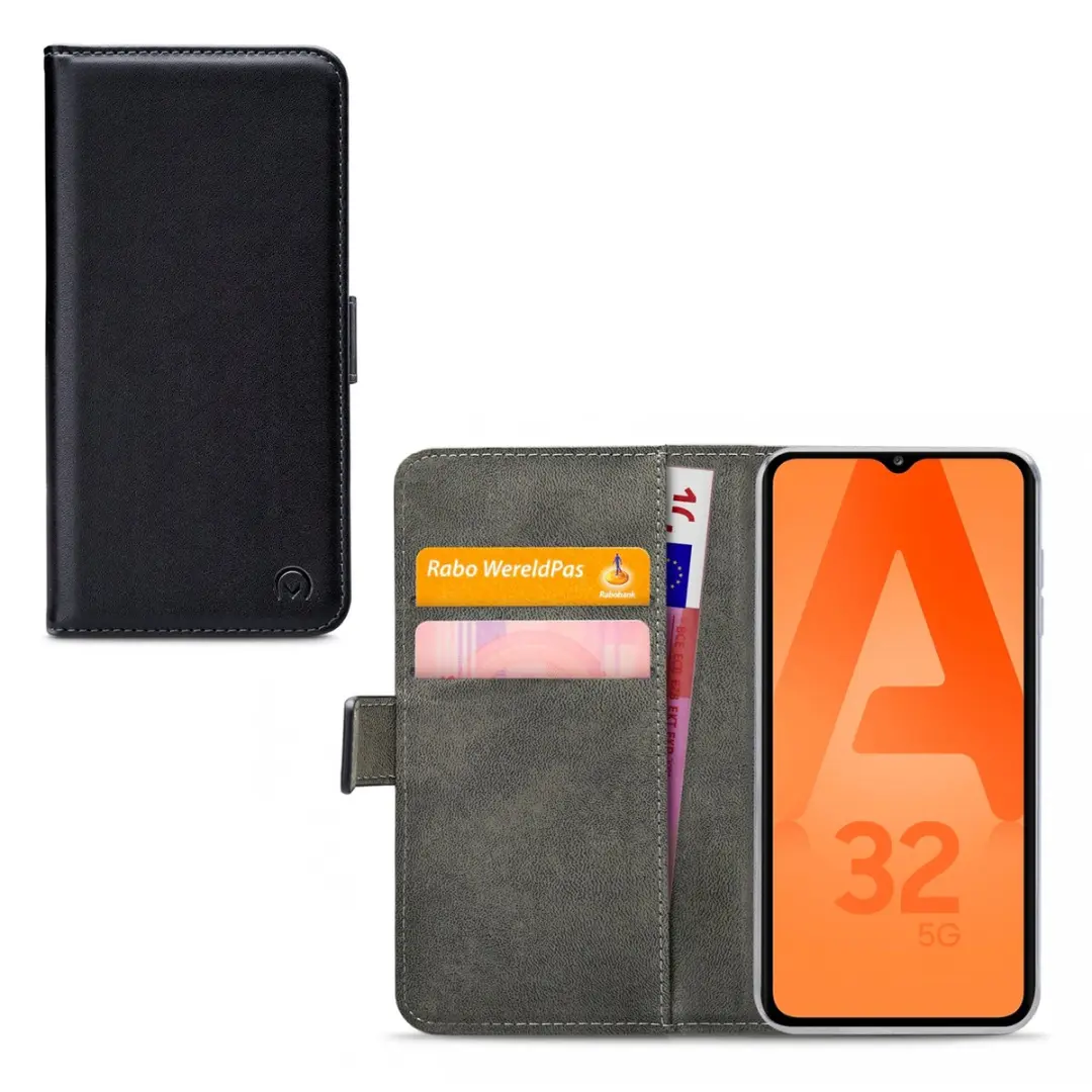 Mobilize Classic Gelly Wallet Bookcase Hoesje Samsung Galaxy A32 5G - Zwart