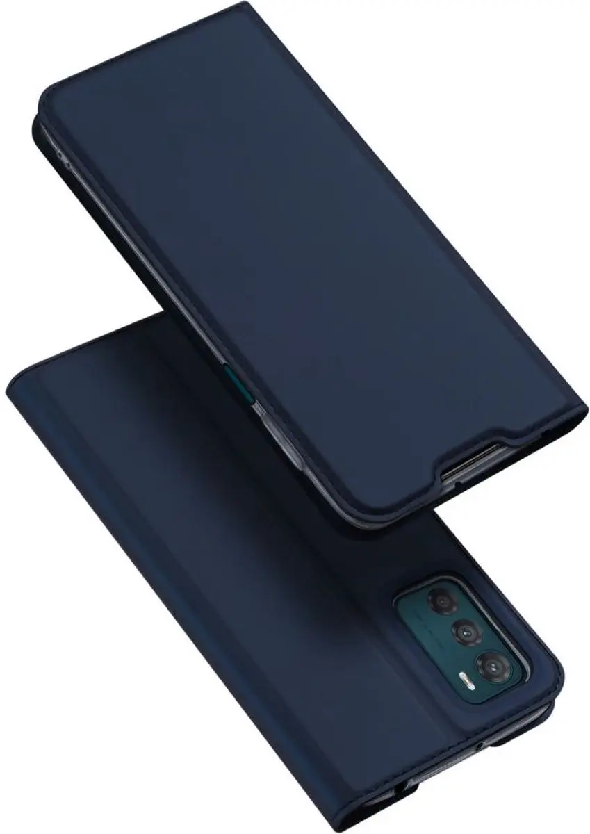 Dux Ducis Skin Pro Moto G42 Wallethoes - Blauw
