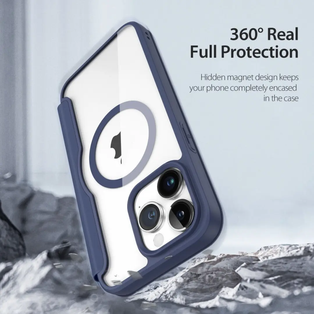 Dux Ducis iPhone 15 Pro Max Hoesje - Blauw - MPN 6934913025277