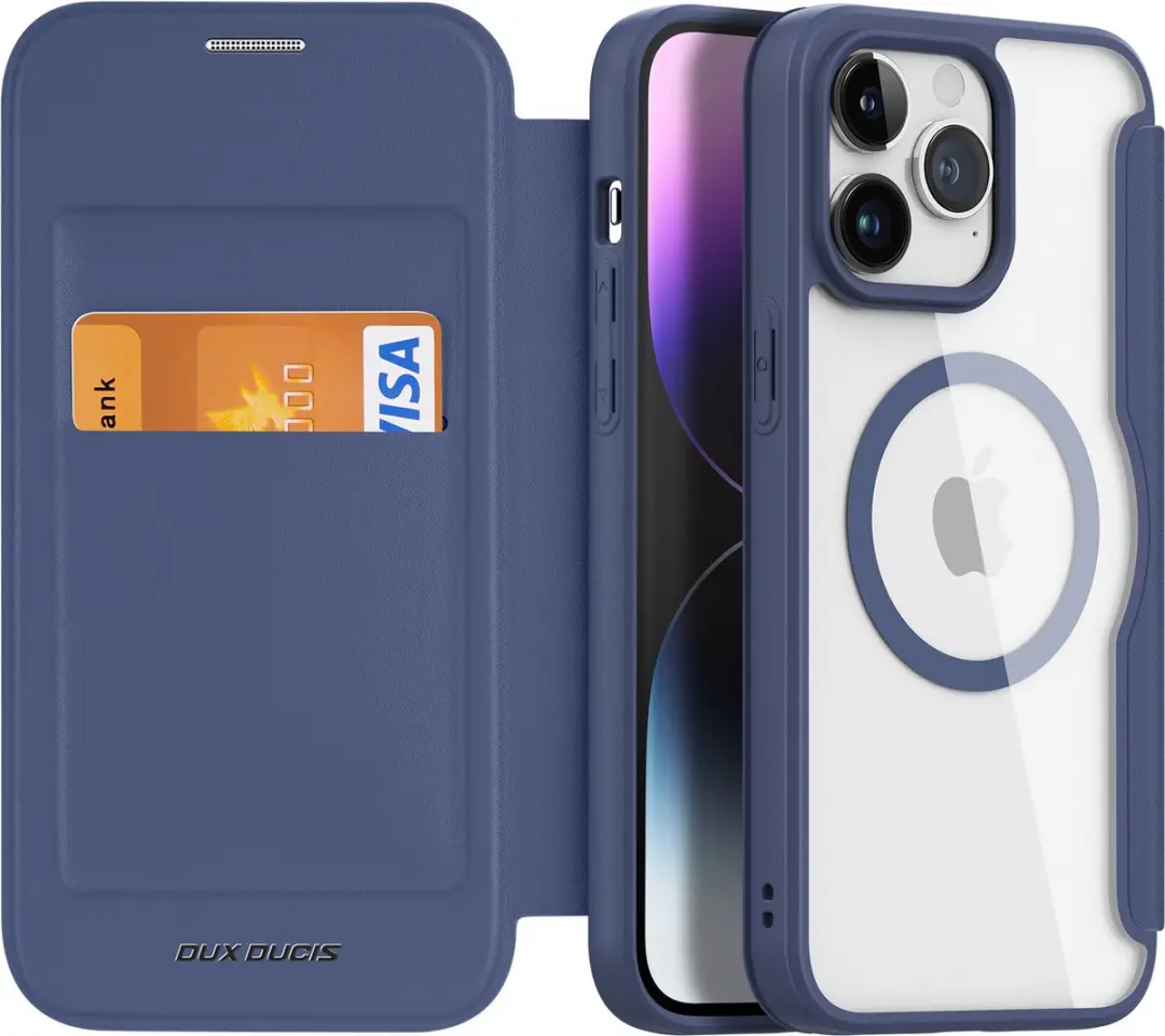 Dux Ducis iPhone 15 Pro Max Hoesje - Blauw - MPN 6934913025277