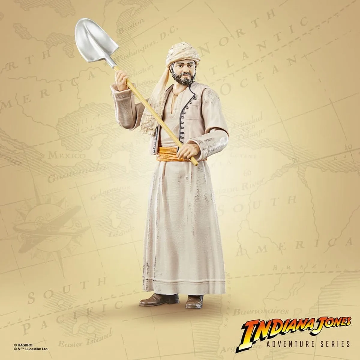 Hasbro Indiana Jones Actiefiguur Sallah F60635X0 - 15 cm Multicolor