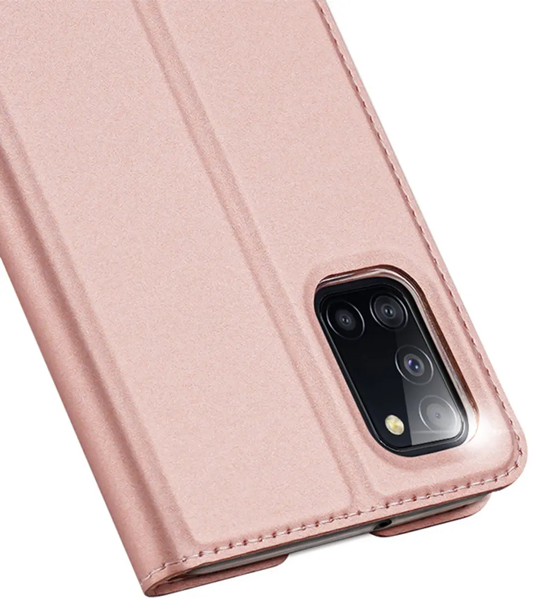 Dux Ducis Pro Series Slim Wallet Hoes - Samsung Galaxy A31 - Goud - MPN 9145425532611