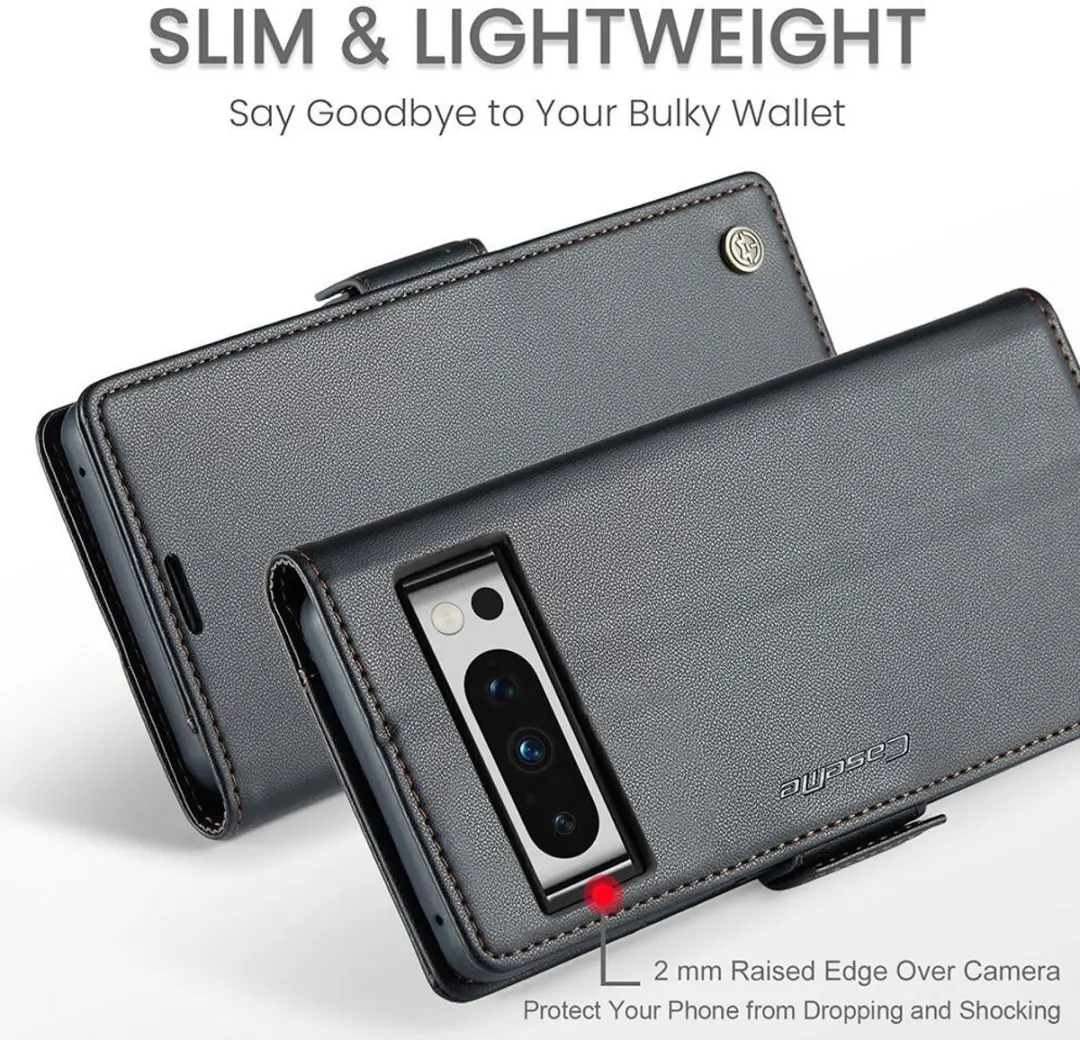 Caseme 023 Google Pixel 8 Pro Book Case - Zwart