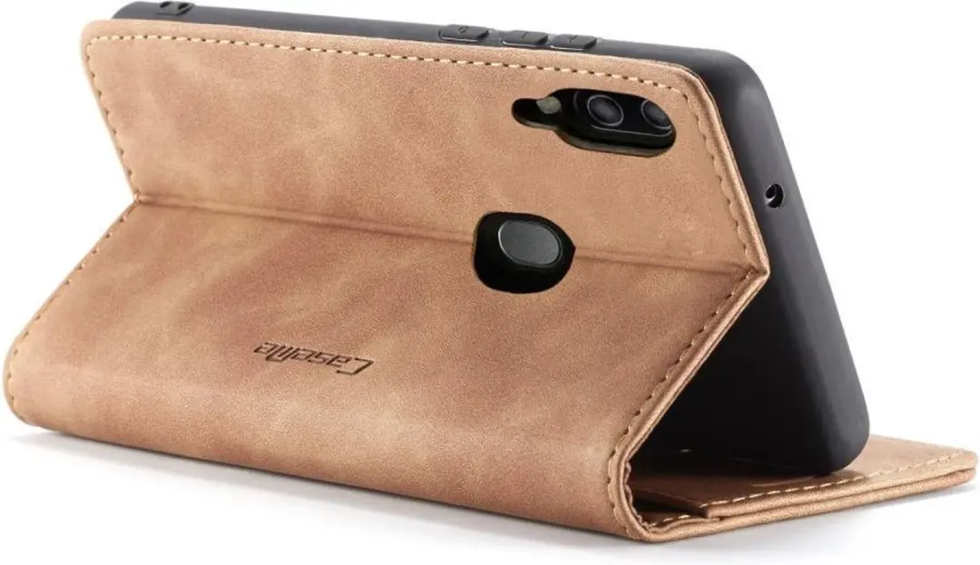 Caseme Book Case Samsung Galaxy A20e - 2 Pasjes - Bruin