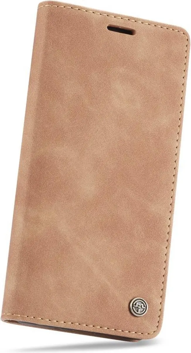 Caseme Book Case Samsung Galaxy A20e - 2 Pasjes - Bruin - afbeelding 6 van 6
