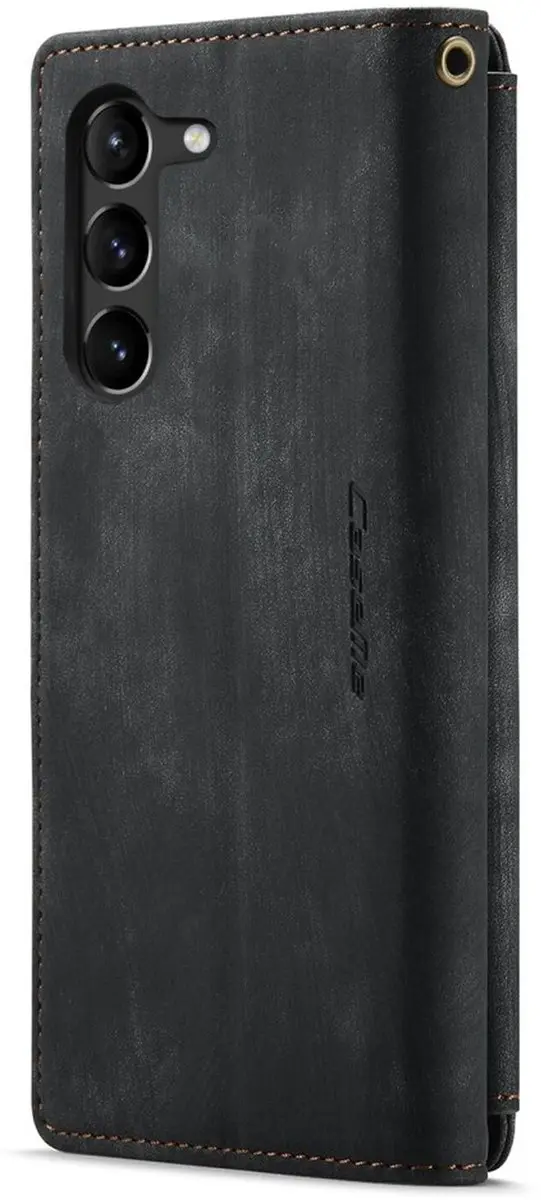 Caseme C30 Hoesje Samsung Galaxy S23 - Zwart