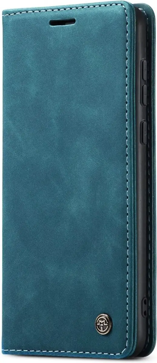 Caseme 013 Book Case Hoesje - Samsung Galaxy A35 - Blauw - afbeelding 6 van 6