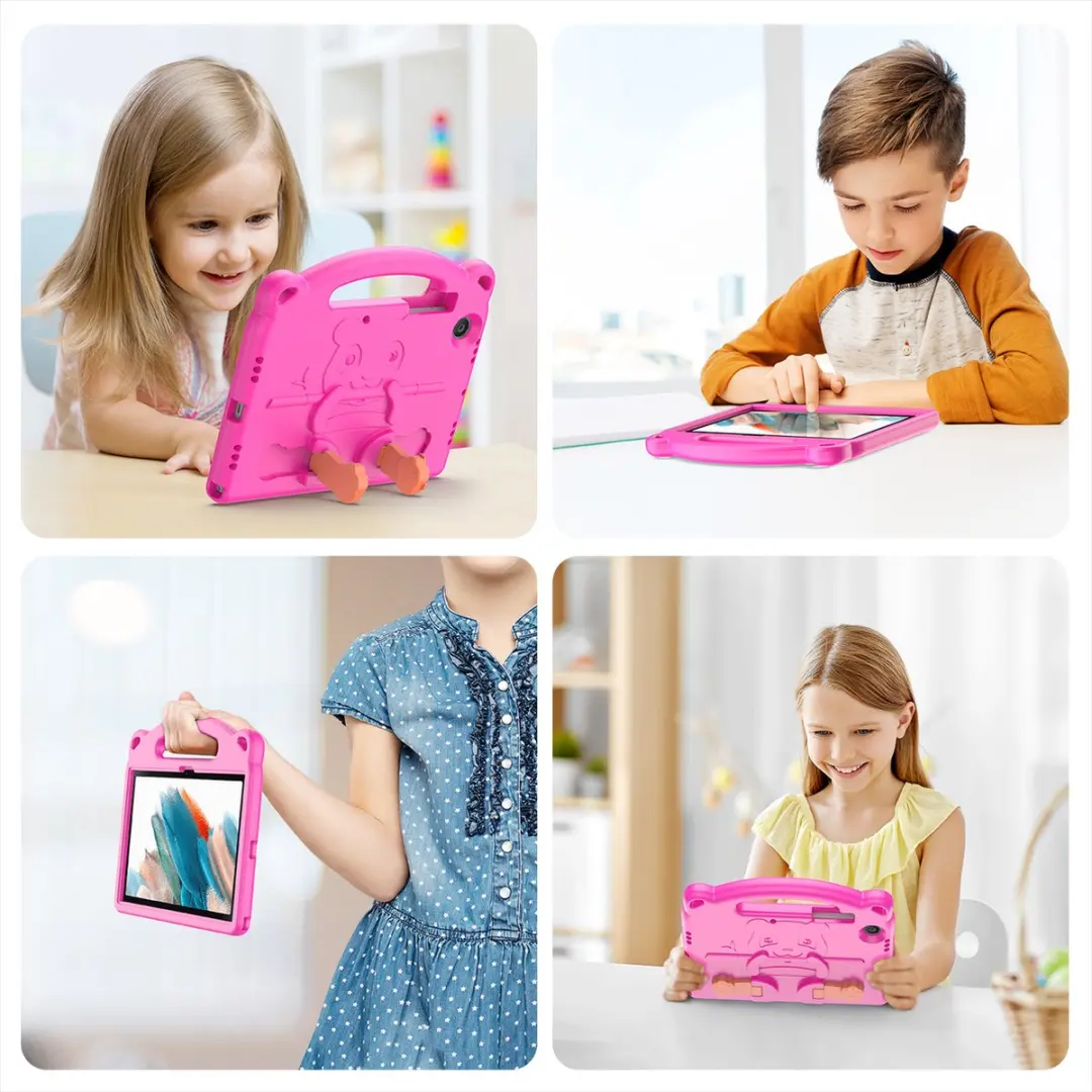 Dux Ducis Panda Series X200-104 Hoes Samsung Galaxy Tab A8 - Magenta