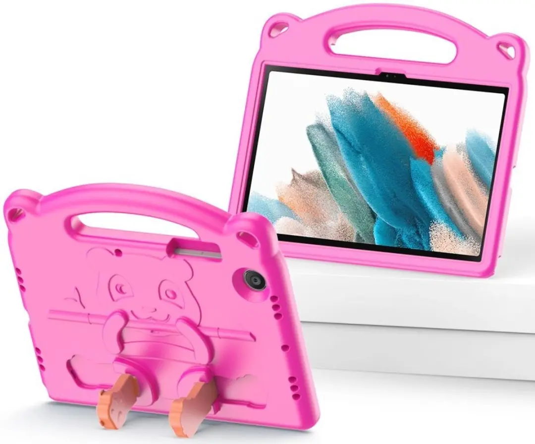 Dux Ducis Panda Series X200-104 Hoes Samsung Galaxy Tab A8 - Magenta - afbeelding 6 van 6