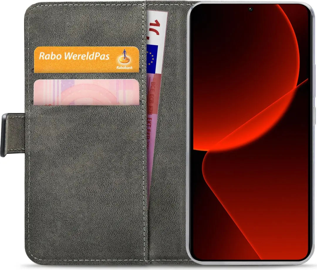 Mobilize Classic Gelly Wallet Bookcase Xiaomi 13T - MOB-CGWBCB-XMI13T Zwart
