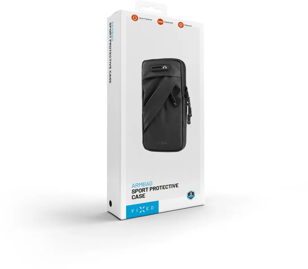 Fixed Sport Armband Smartphone - Tot 7 inch - Zwart