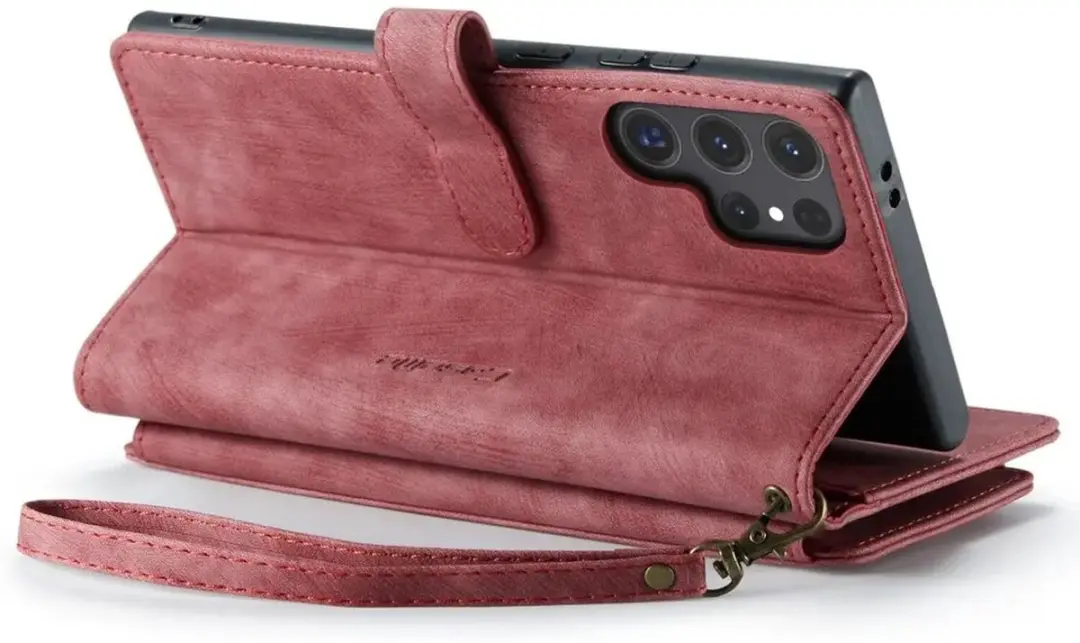 Caseme C30 Hoesje Samsung Galaxy S25 Ultra - Rood