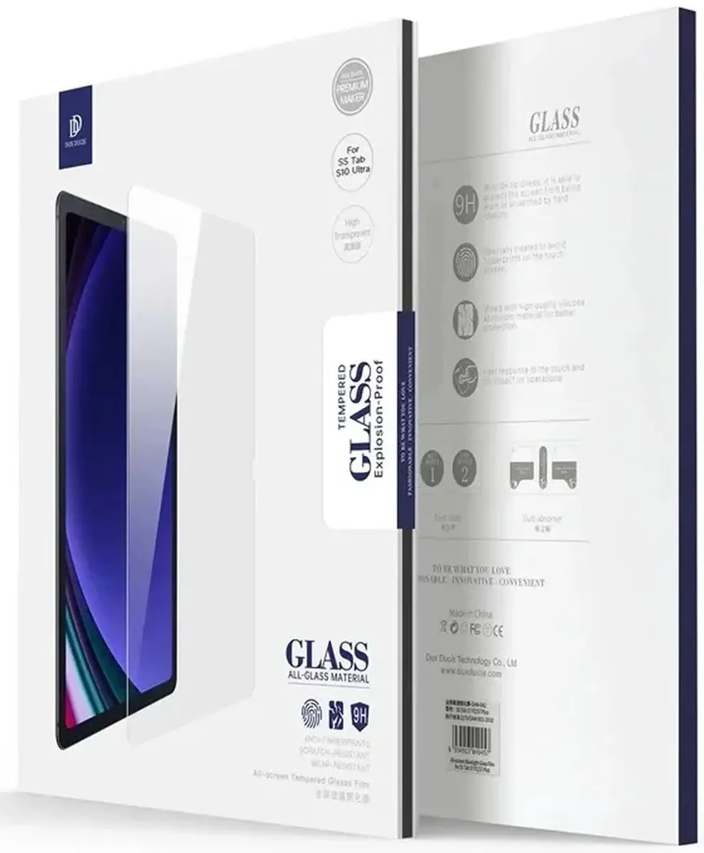 Dux Ducis Tablet Screenprotector Galaxy Tab S10 Ultra - 2 Stuks - Transparant
