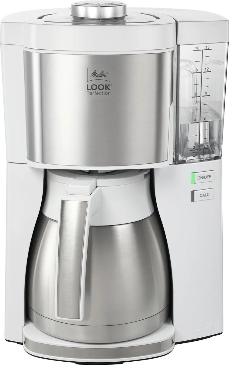 Melitta Look Therm Perfection 1025-15 Koffiezetapparaat - 10 Kopjes - 1,25L - Wit