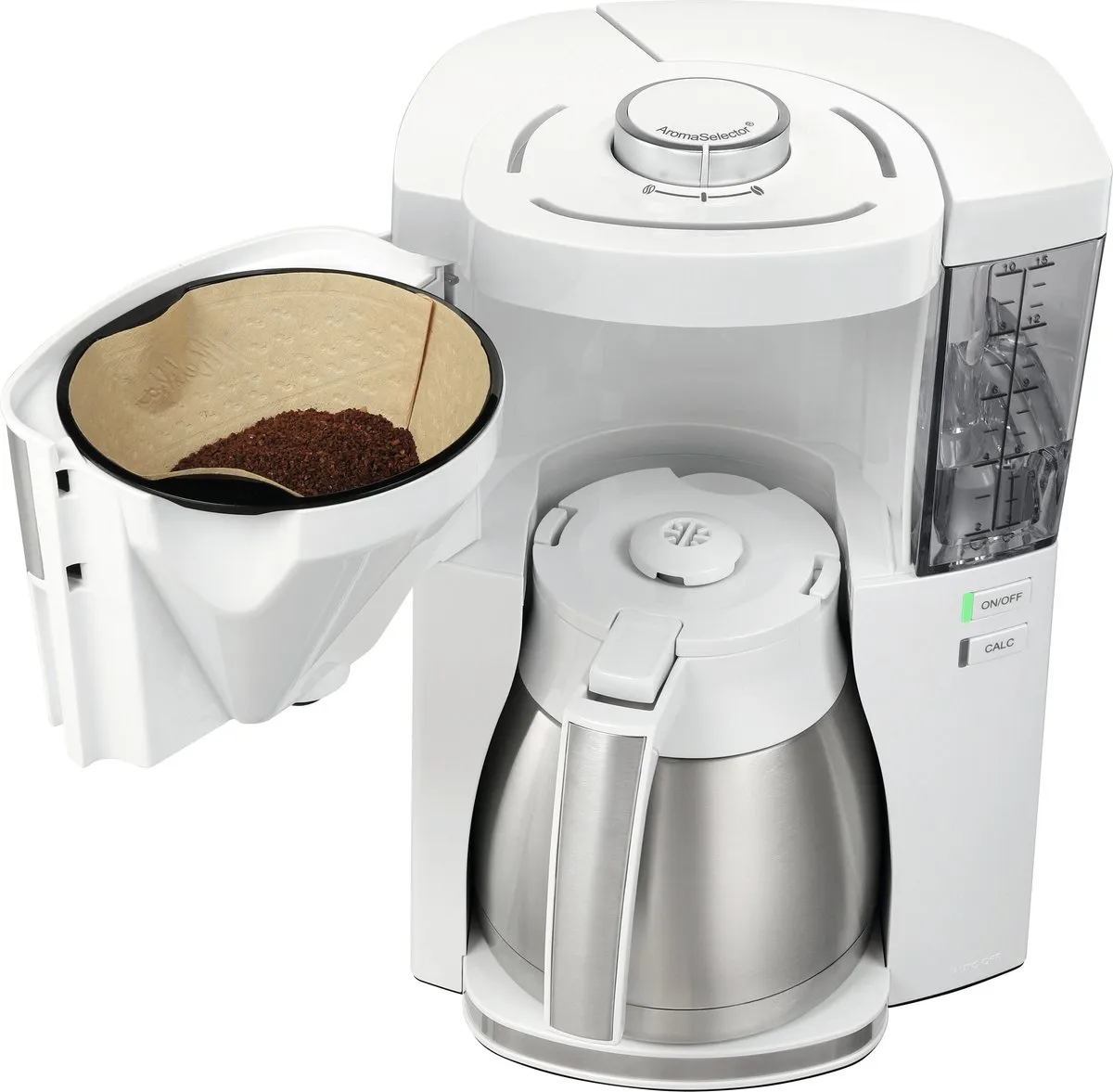 Melitta Look Therm Perfection 1025-15 Koffiezetapparaat - 10 Kopjes - 1,25L - Wit - afbeelding 6 van 6