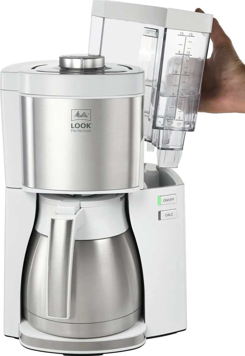Melitta Look Therm Perfection 1025-15 Koffiezetapparaat - 10 Kopjes - 1,25L - Wit