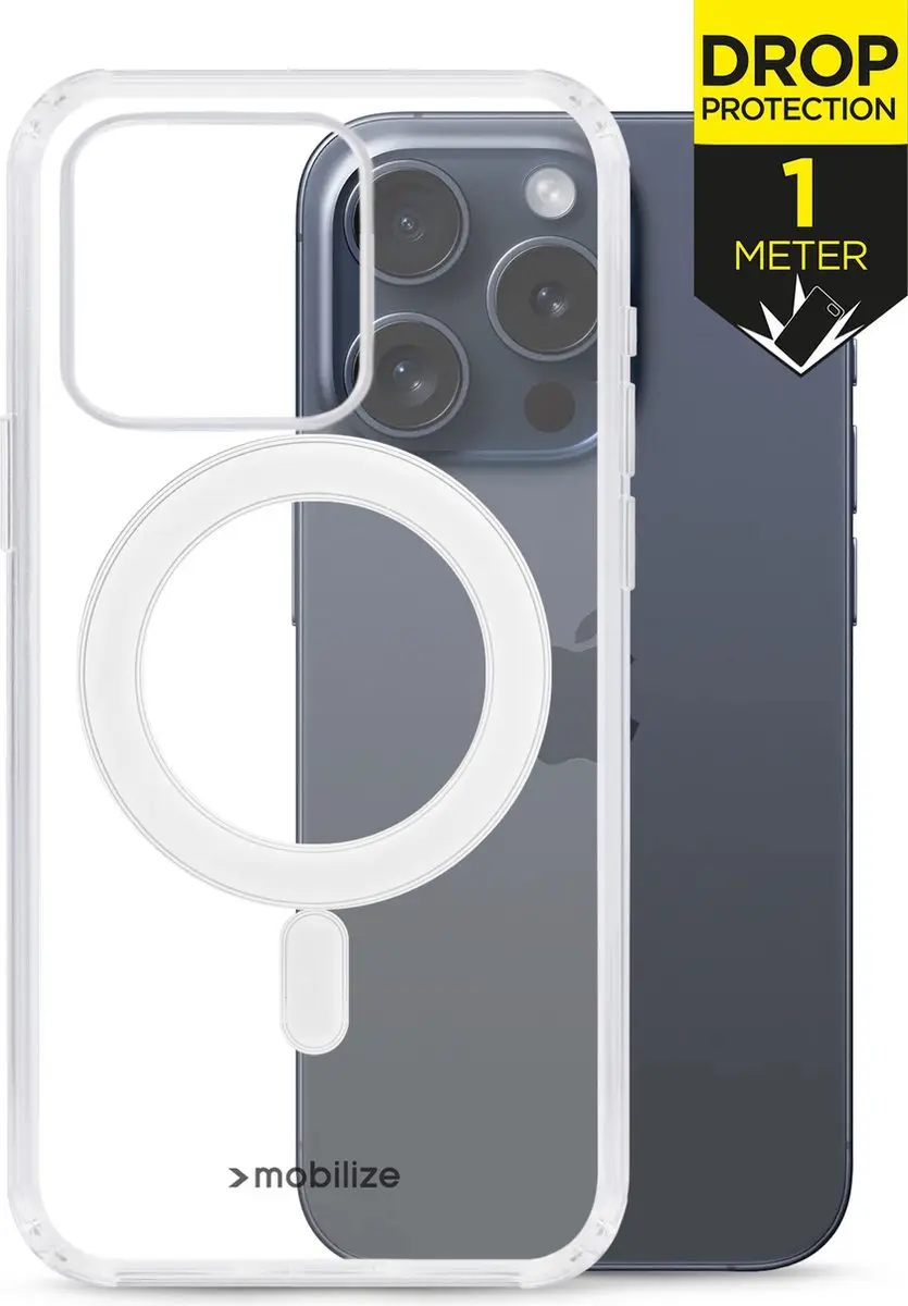 Mobilize iPhone 13 Pro Hoesje mpn-8718256965142 - Transparant