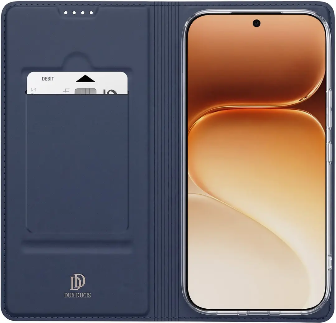 Dux Ducis Hoesje Honor 600 Pro FOLIO-PRO-BL-H600X - Nachtblauw