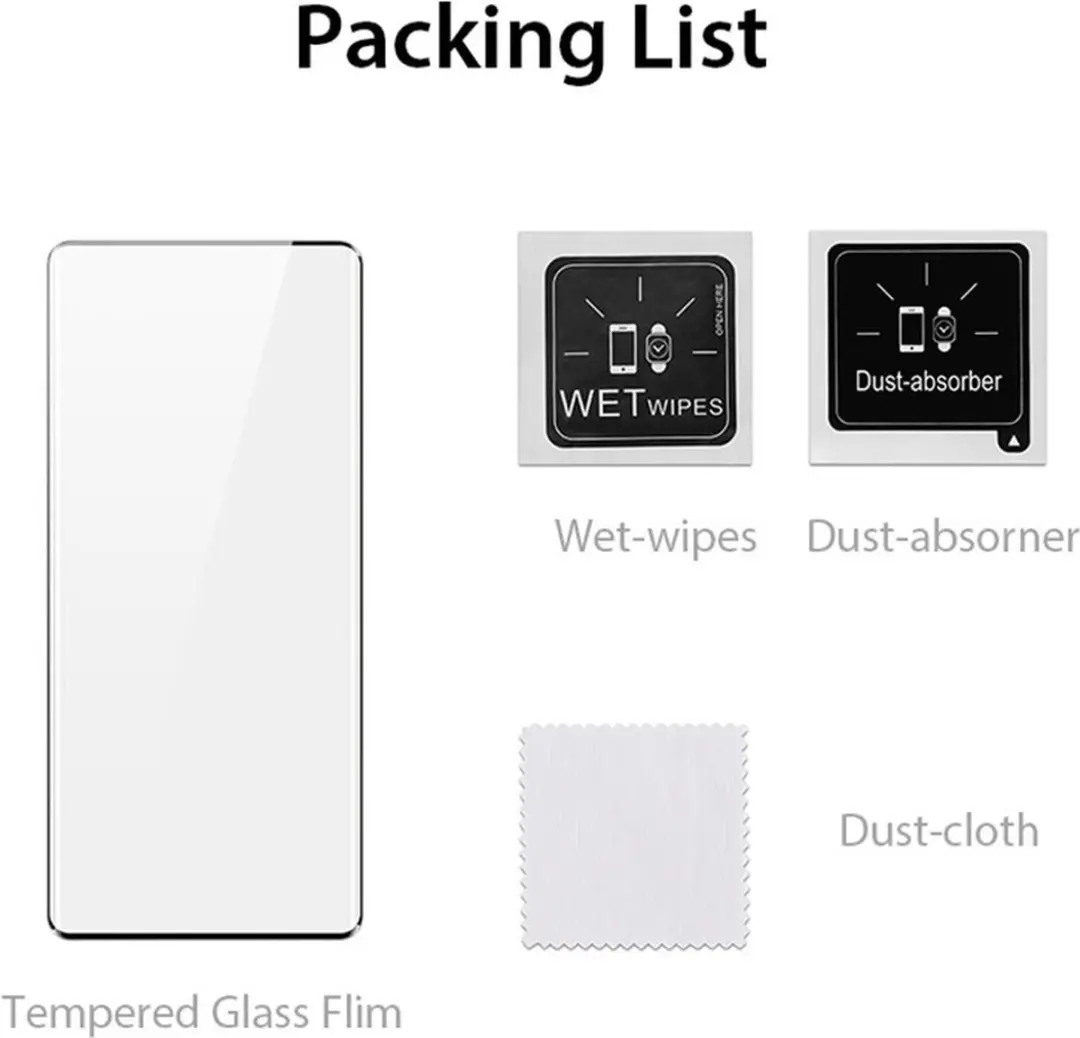 Dux Ducis Full-Cover Tempered Glass Motorola Edge 50 Pro - Transparant