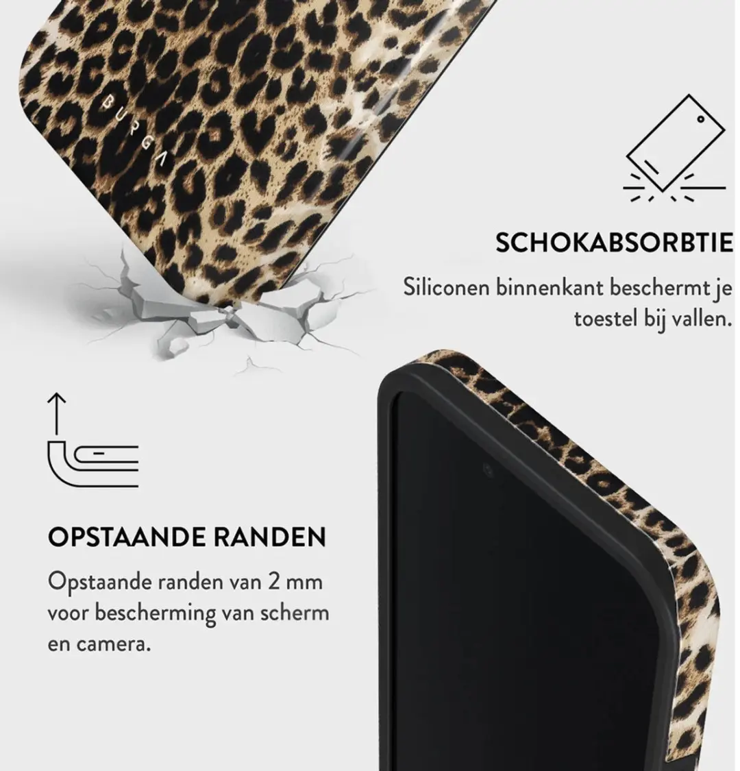 Burga Tough Backcover iPhone 16e - Player - afbeelding 6 van 6