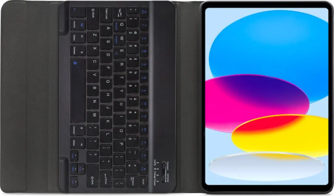 Mobilize MOB-PDBKCB-IPAD10222 Tablethoes - Apple iPad 10 (2022) - Bluetooth Toetsenbord - Zwart
