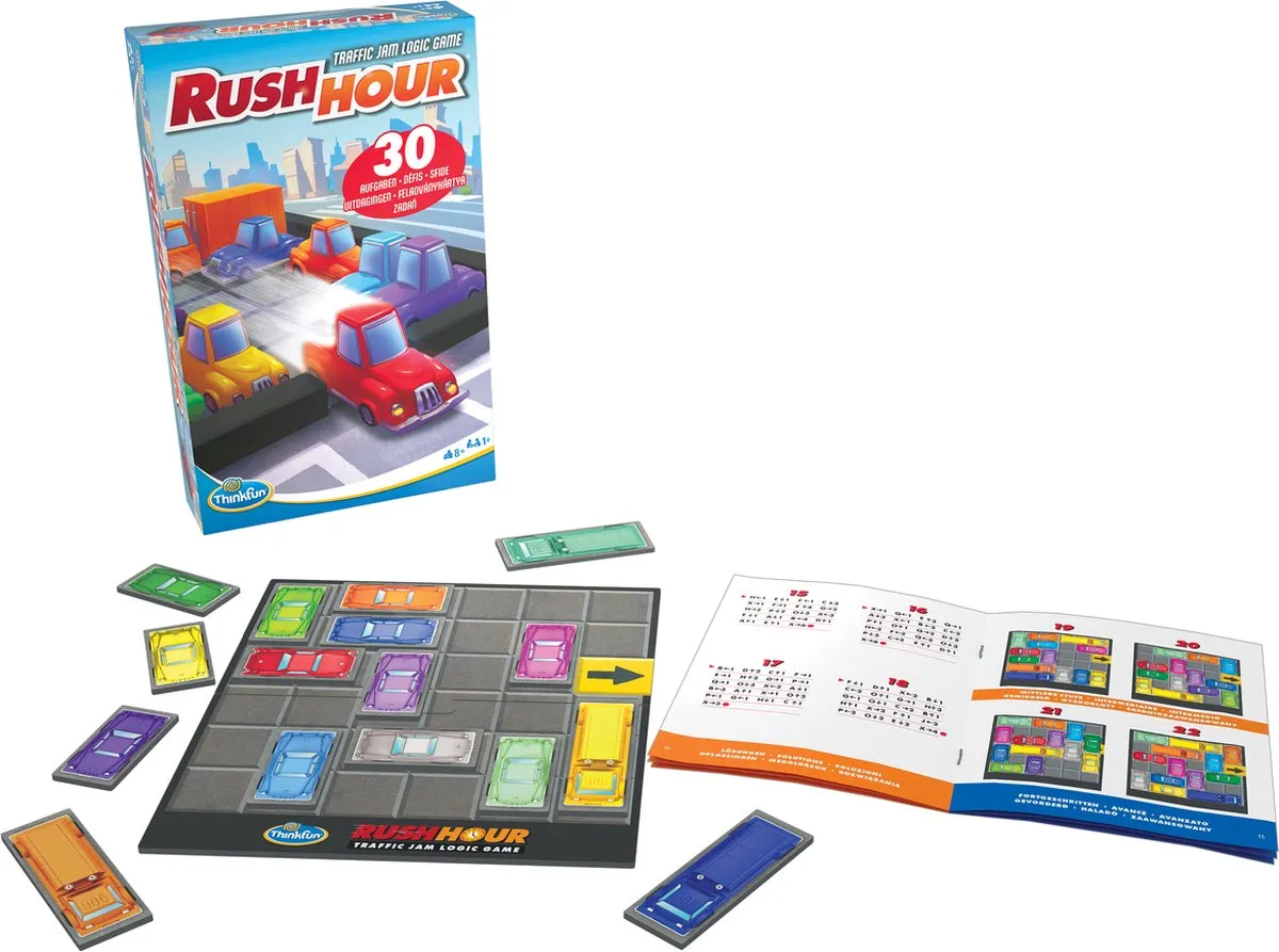 Ravensburger Rush Hour Bring Along - Bordspel - 1 Speler