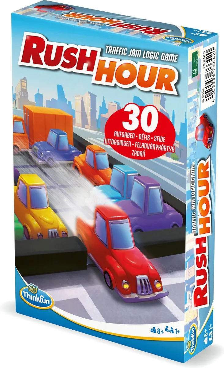 Ravensburger Rush Hour Bring Along - Bordspel - 1 Speler