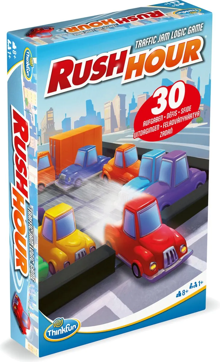 Ravensburger Rush Hour Bring Along - Bordspel - 1 Speler