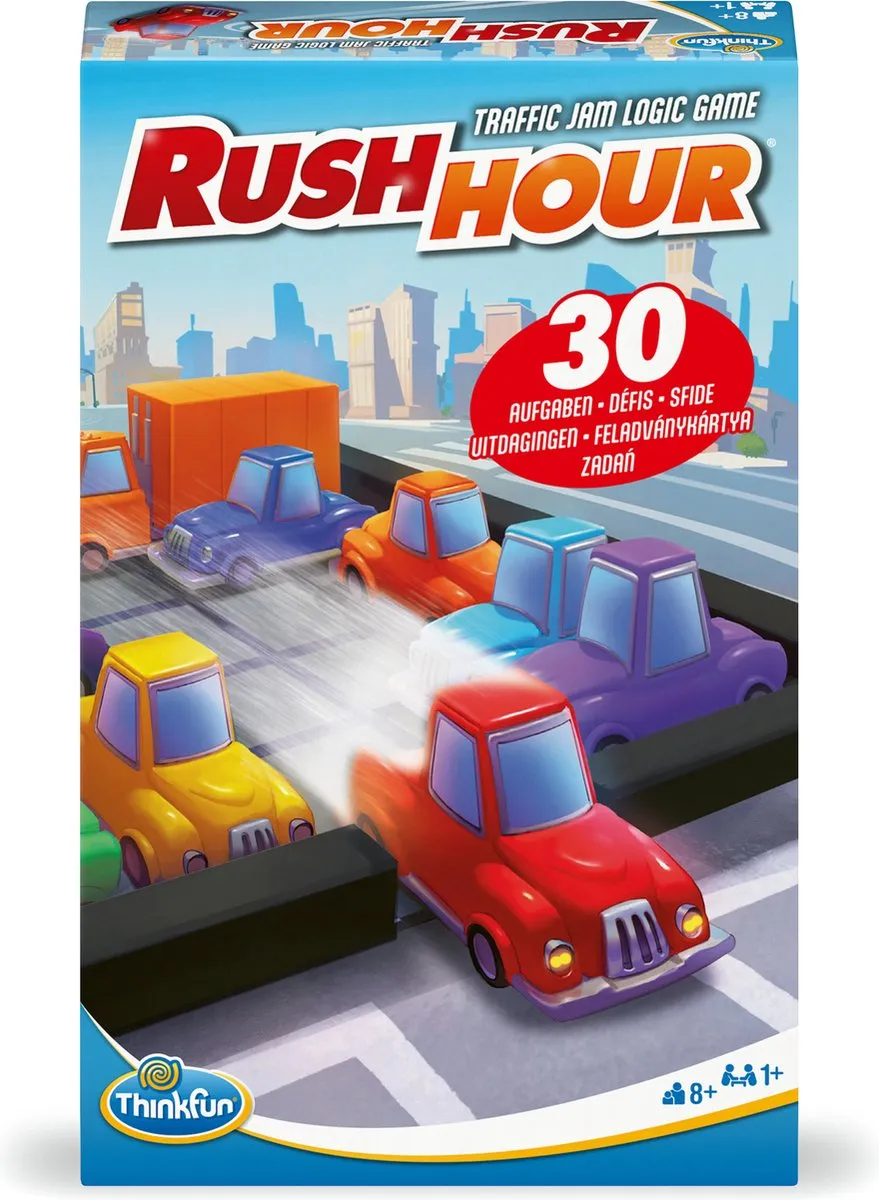 Ravensburger Rush Hour Bring Along - Bordspel - 1 Speler