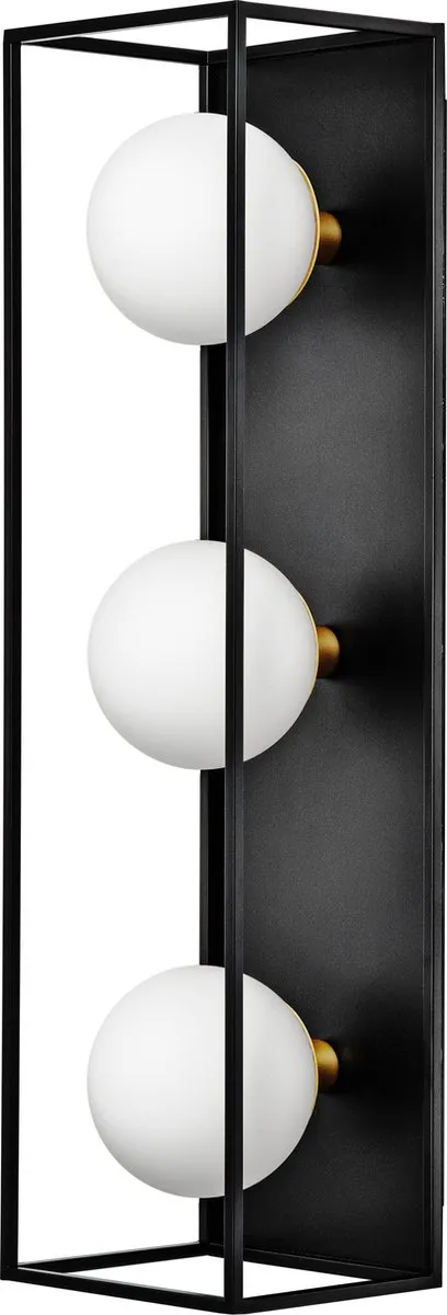 LEDVANCE DECOR Vierkante Badkamer Wandlamp IP44 - Zwart