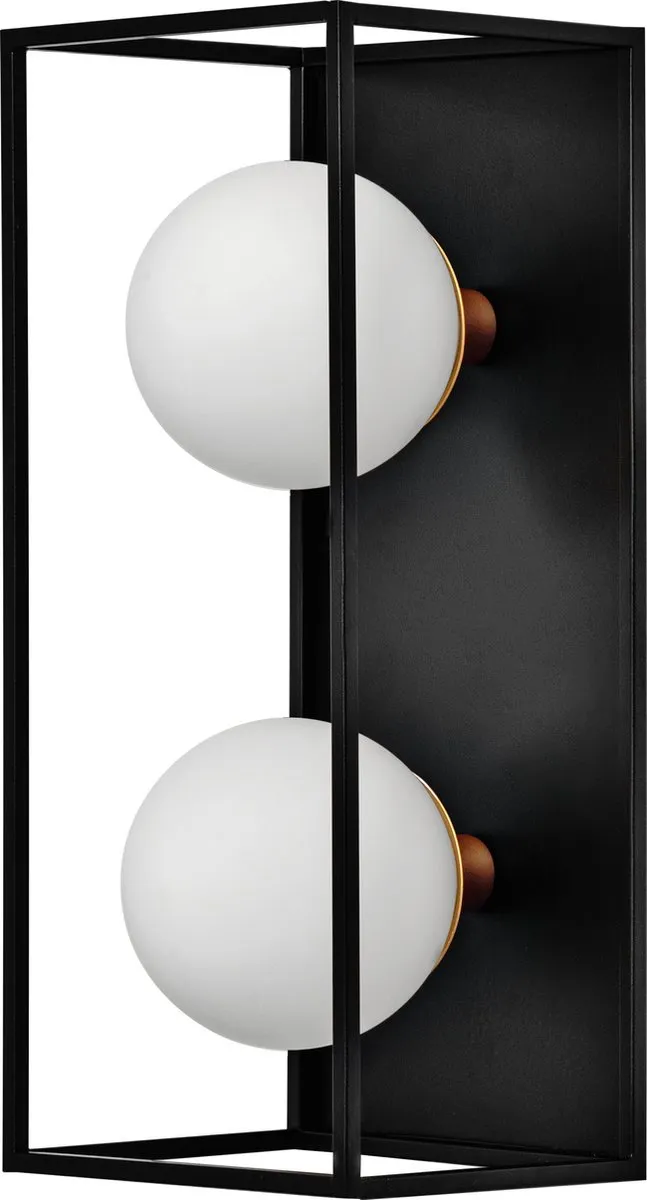 LEDVANCE DECOR Vierkante Badkamer Wandlamp IP44 - Zwart