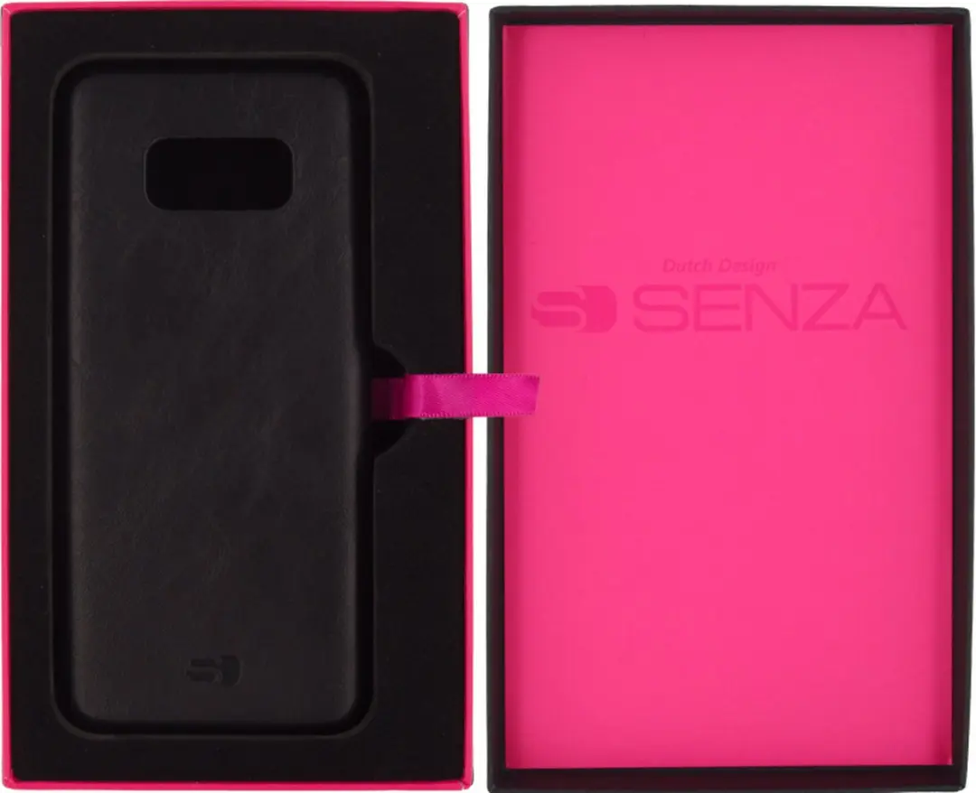 Senza Pure Leather Cover Samsung Galaxy S8 - LEACVR1021 - Zwart