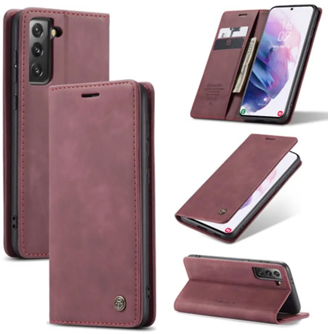 Caseme Galaxy S21 Plus Wallet Book Hoesje