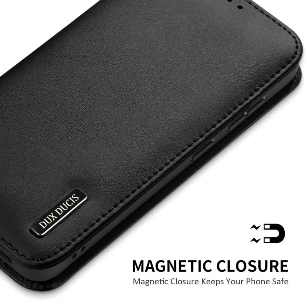 Dux Ducis Hivo Hoesje Samsung Galaxy S25 - Zwart