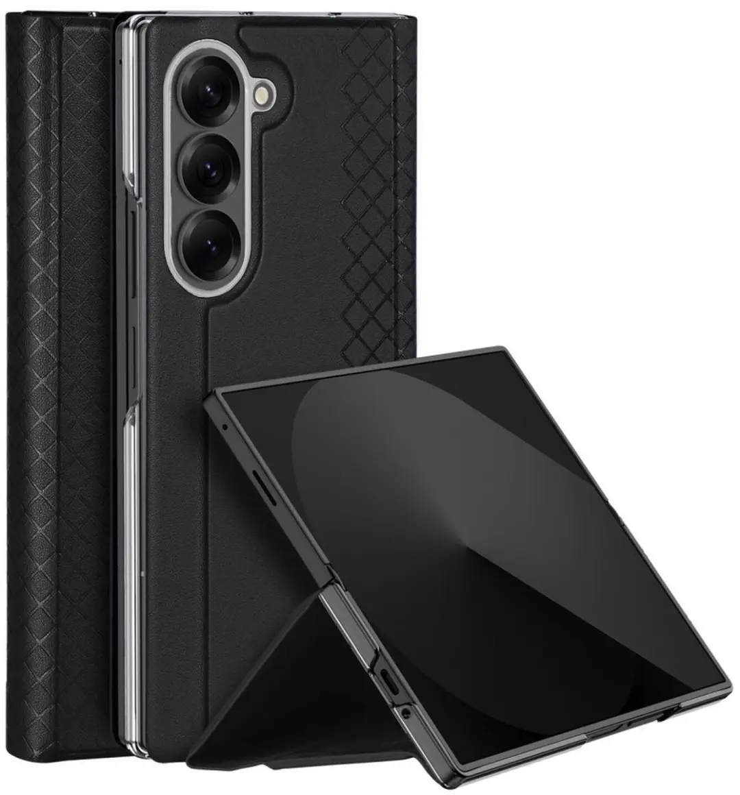 Dux Ducis Hoes Zwart voor Samsung Galaxy Z Fold7
